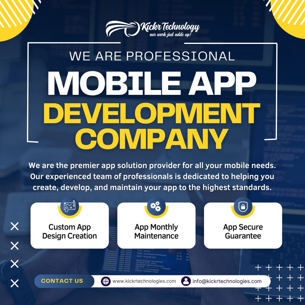 Benefits of Mobile App Development | Kickr Technology