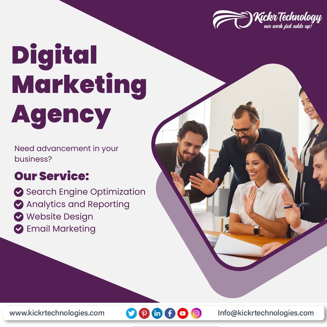 Digital marketing agency - kickr technology