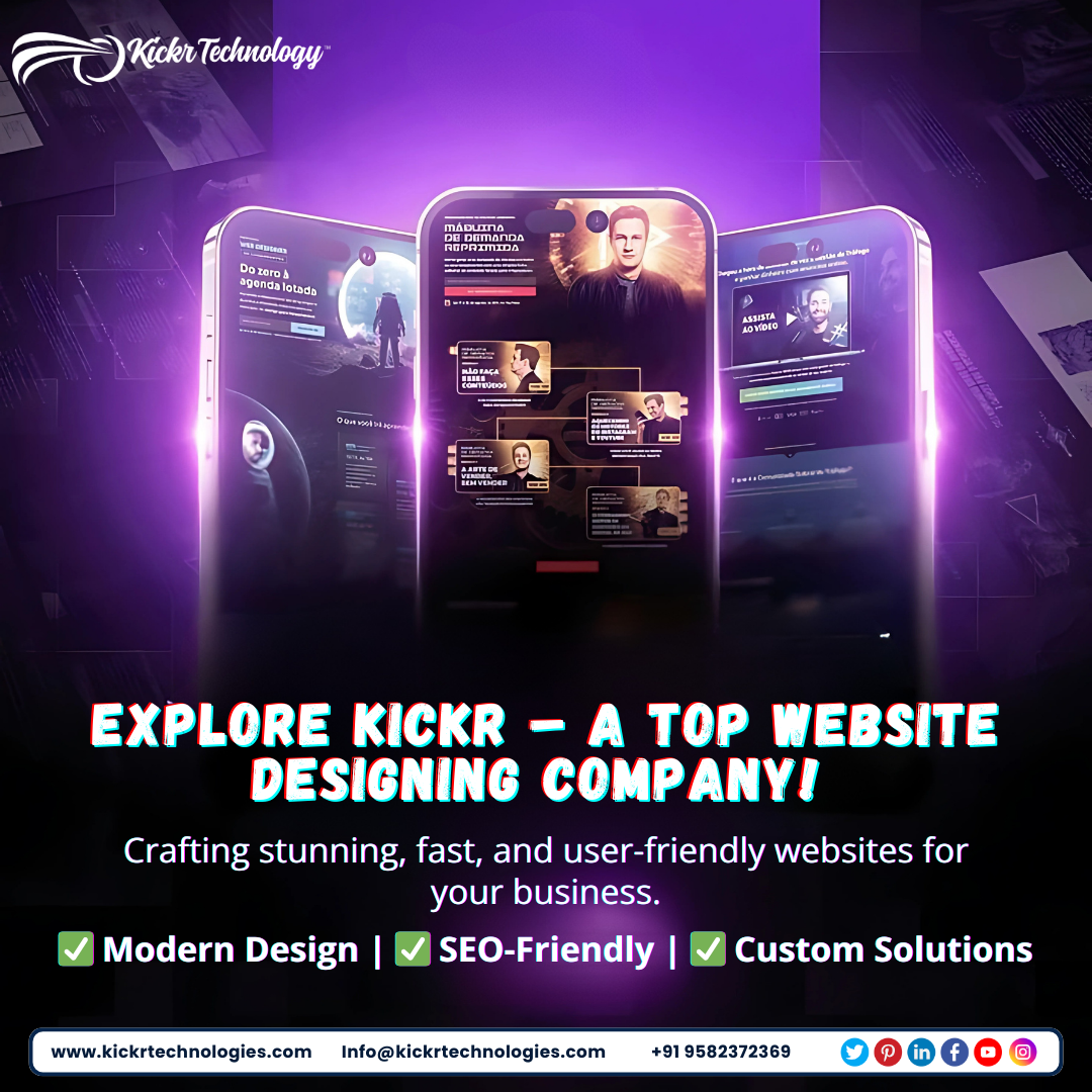 Kickr Technology: The Best Website Designing Company in Noida